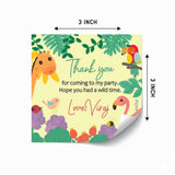 Thank you Labels - Tropical Animals