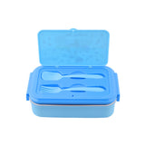 Youp Stainless Steel Blue Color Unicorn Theme Kids Lunch Box Crazy - 850 ml