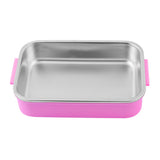 Youp Stainless Steel Pink Color Unicorn Theme Kids Lunch Box Crazy - 850 ml