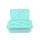 Youp Stainless Steel Sage Green Color Unicorn Theme Kids Lunch Box Crazy - 850 ml