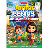 Junior Genius: Our Amazing Planets – A Fun-Filled Learning Book for Kids Age 7+ | Discover Earth, Mars, Jupiter & More with Facts, Activities, and Quizzes