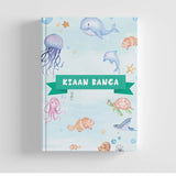 Hard Bound A5 Notebook - Under The Sea