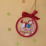 Glitter Shake Ornament - Unicorn