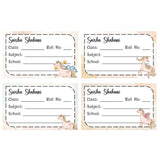 School Book Label - Unicorn Shine