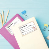 School Book Label - Unicorn Shine
