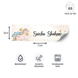 Waterproof Labels - Unicorn Shine