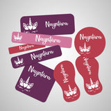 Unicorn Crown Name Labels