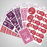 Unicorn Crown Name Labels