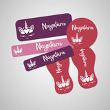 Unicorn Crown Name Labels