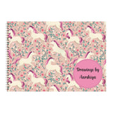 Personalized Sketchbook - Unicorn Dreams