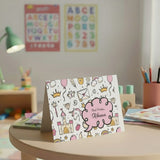 Personalised Gift Notecard - Unicorn Princess