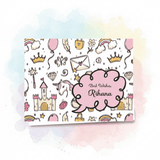 Personalised Gift Notecard - Unicorn Princess