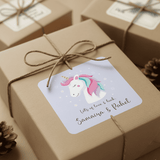 Gift Labels - Unicorn stars