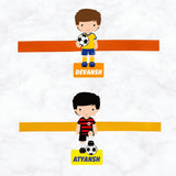 Character Rakhi (Set of 2 pcs) - Football boys