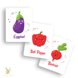 Doodle's Flash Cards Collection - Fruits & Vegetables