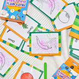 Babys's fruits and vegetable Flash Cards