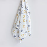 Doodle Circles - Organic Luxury Swaddle