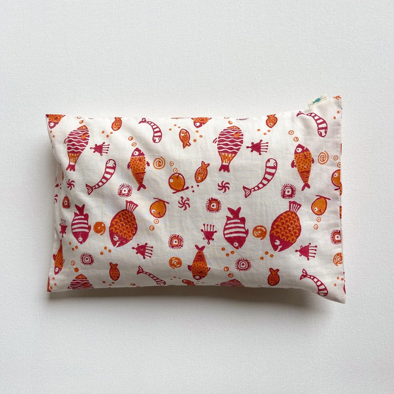 Whitewater Kids Organic Gift Set - Dohar + Kapok Pillow - Koi