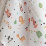 Baby Animals- Reversible Muslin Blanket