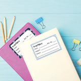 School Book Label - Whale