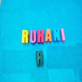 The Name Krayon Plain Per Letter
