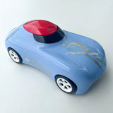 Children's Straw Sports Car Sipper Water Bottle - Light Blue