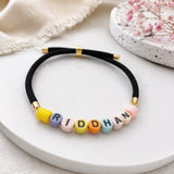 Bracelet Rakhi - Pastel name