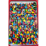 The Marbled Name Krayon Per Letter