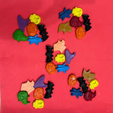 Halloween Crayon set of 6