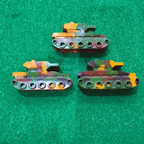 Peekado Military Tank Shaped Crayons for Kids – Pack of 3, Ages 3+