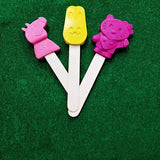Cute Cartoon Popsicle Crayons Pack of 3. Ages 3+