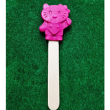 Cute Cartoon Popsicle Crayons Pack of 3. Ages 3+