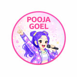 Round Waterproof Labels – K-Pop