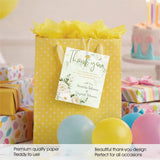 Thank You Tag - Whispering Florals