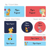 Mixed Waterproof Labels for Kids - Wild Charm