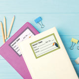 School Book Label - Wild life