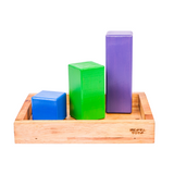 Wooden Building Blocks with Tray