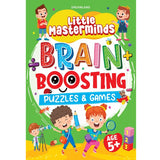 Little Masterminds: Brain Boosting Puzzles & Games Activity Book for Kids Age 5 and Up
