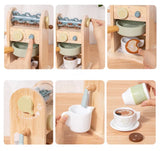 Wooden Coffee Machine for Kids