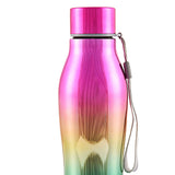 Youp Stainless Steel Fashion Series Rainbow Blue Color Water Bottle - 750 ml