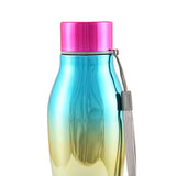Youp Stainless Steel Fashion Series Rainbow Green Color Water Bottle - 750 ml