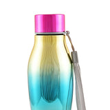 Youp Stainless Steel Fashion Series Rainbow Red Color Water Bottle - 750 ml