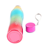 Youp Stainless Steel Fashion Series Rainbow Red Color Water Bottle - 750 ml