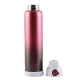 Youp Thermosteel Metallic Pink Color Water Bottle Emerald - 1000 ml