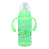 Youp Thermosteel Sea Green Color Kids Sipper and Feeding Bottle Eudora - 220 ml
