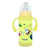 Youp Thermosteel Yellow Color Kids Sipper and Feeding Bottle Eudora - 220 ml