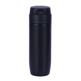 Youp Thermosteel Insulated Double Wall Black Color Water Bottle Brisk - 400 ml