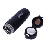 Youp Thermosteel Insulated Double Wall Black Color Water Bottle Brisk - 400 ml