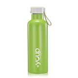 Youp Thermosteel Green Color Bottle - 500 ml