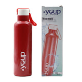 Youp Thermosteel Red Color Bottle - 500 ml